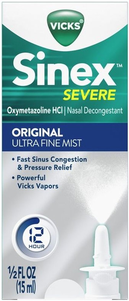 Sinex SEVERE Original Ultra Fine Mist Nasal Spray Decongestant