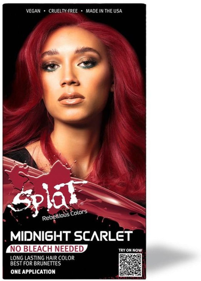 Hair Color, Midnight Scarlet, No Bleach Kit