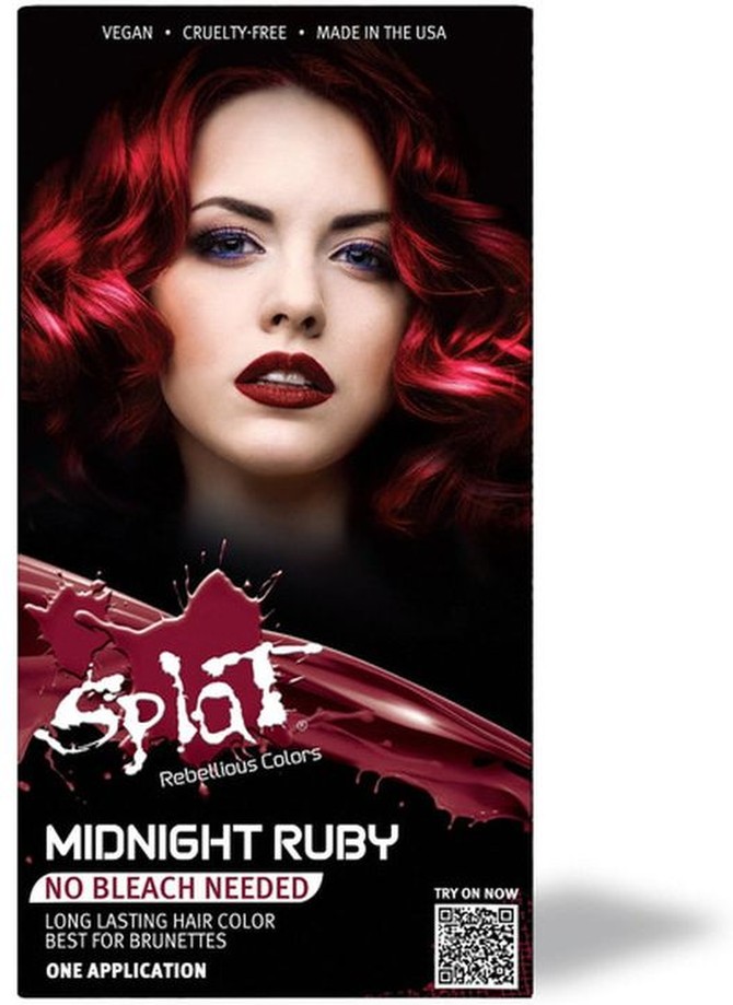 Hair Color, Midnight Ruby