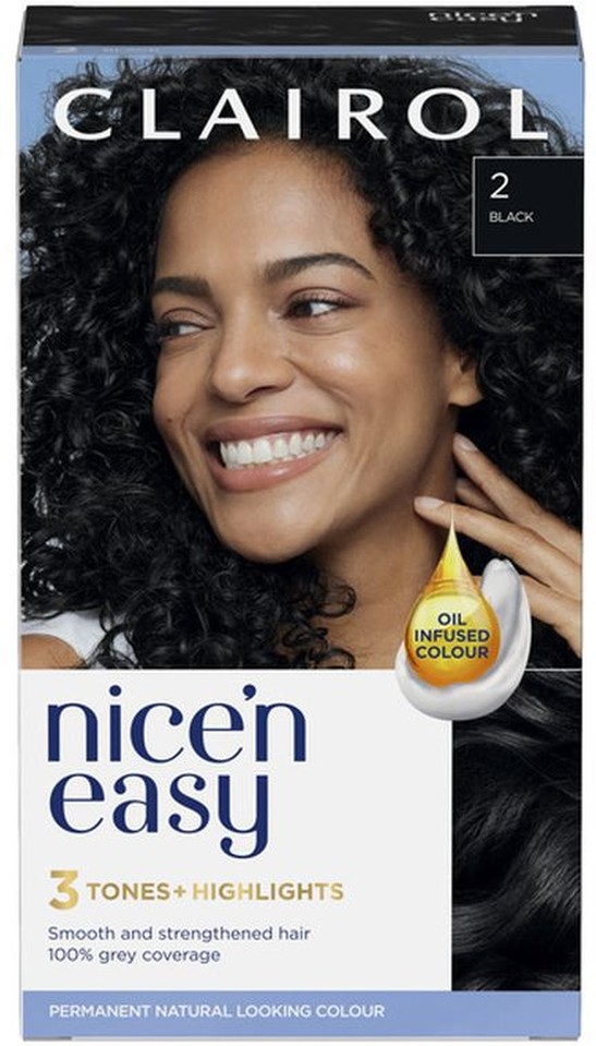 Permanent Hair Color, 2 Black