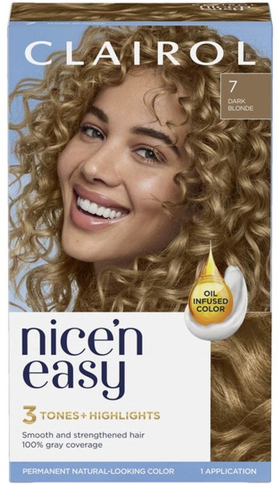 Permanent Hair Color, 7 Dark Blonde