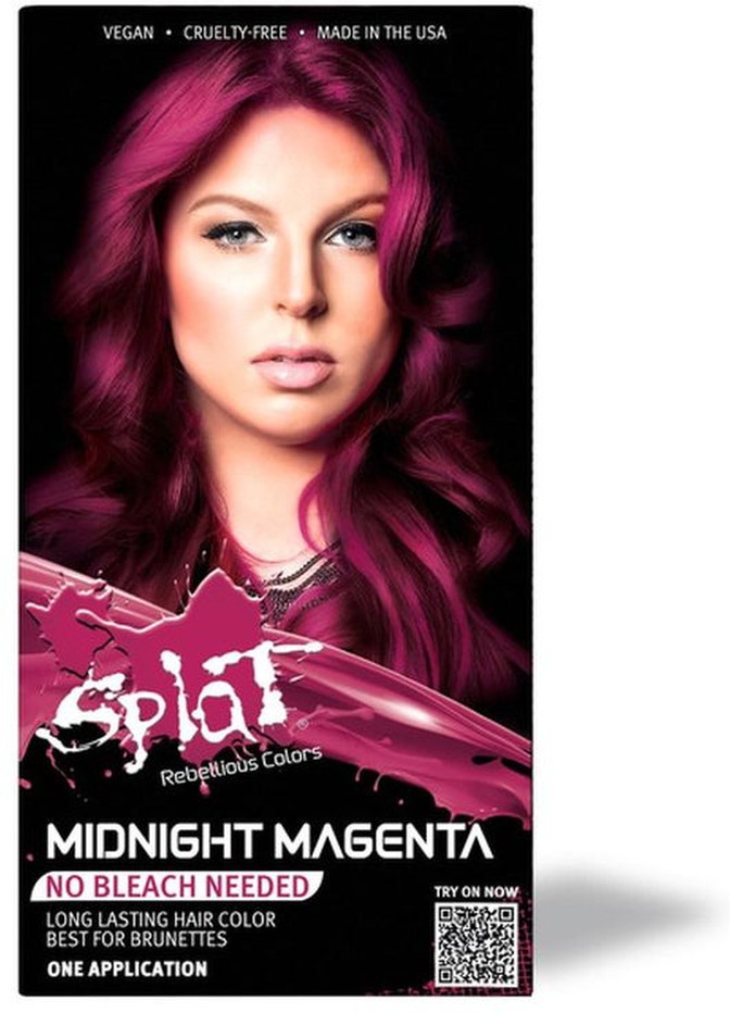 Hair Color, Midnight Magenta, No Bleach Kit