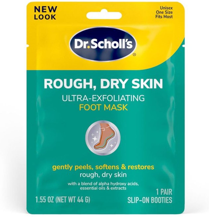 Foot Mask, Ultra-Exfoliating, Unisex, One Size