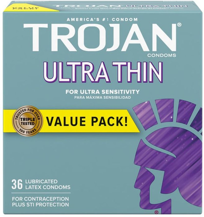 Ultra Thin Condoms For Ultra Sensitivity Lubricated Condoms Value Pack