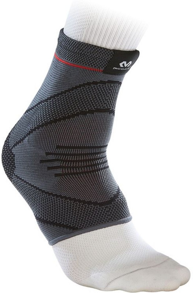 Ankle Compression Knit Sleeve With Gel Buttresses
