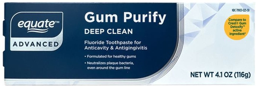 Gum Purify Deep Clean For Anticavity & Antigingivitis Fluoride Toothpaste
