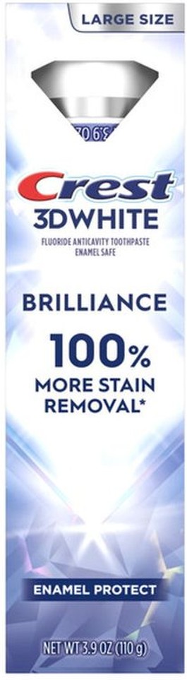 3D White Brilliance Pro Enamel Protect Teeth Whitening Toothpaste