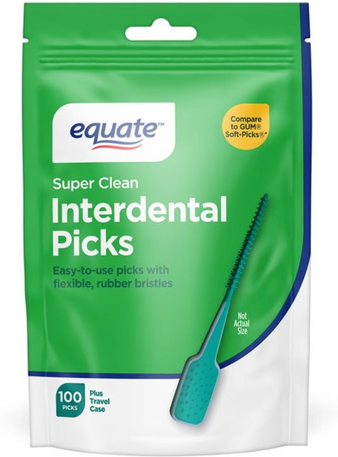 Super Clean Interdental Toothpicks With Travel Case for Teeth Flossing
