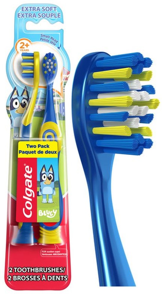 Toothbrushes, Bluey, Extra Soft, Value Pack