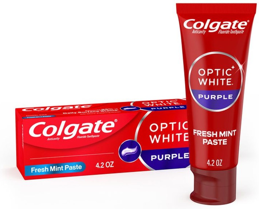 Toothpaste, Fluoride, Anticavity, Fresh Mint Paste, Purple