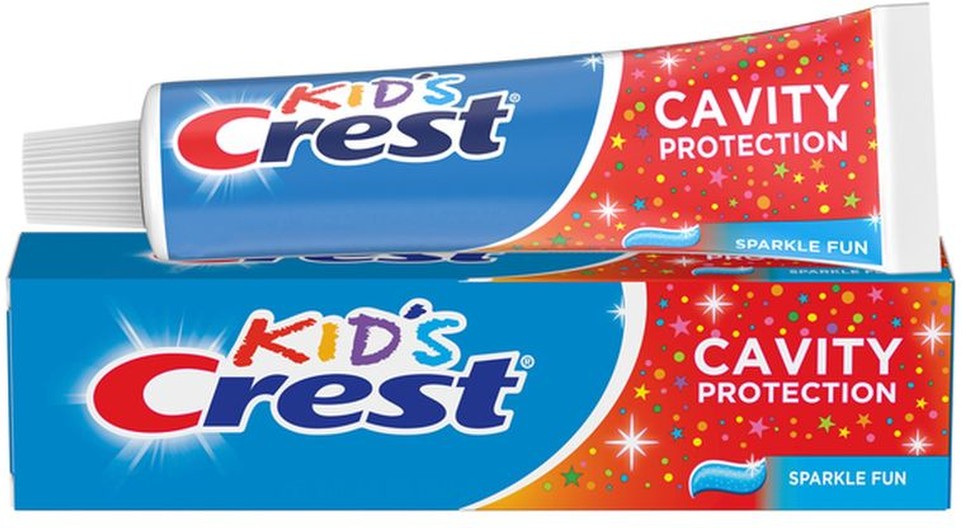 Kid's Cavity Protection Toothpaste, Sparkle Fun