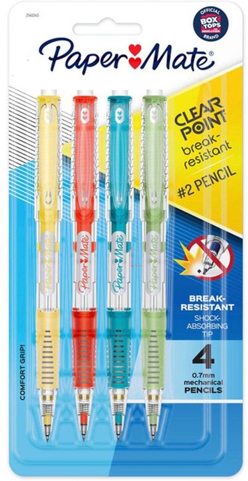 0.7mm #2 Mechanical Pencils - Multicolored