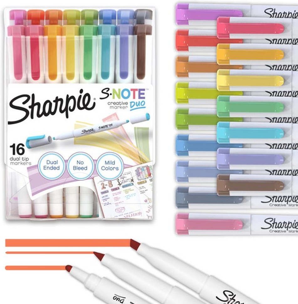 S-Note Dual Tip Markers