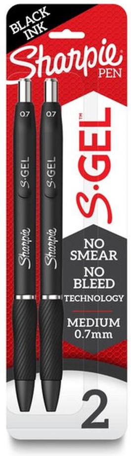 Pens, Black Ink, Medium (0.7 mm)