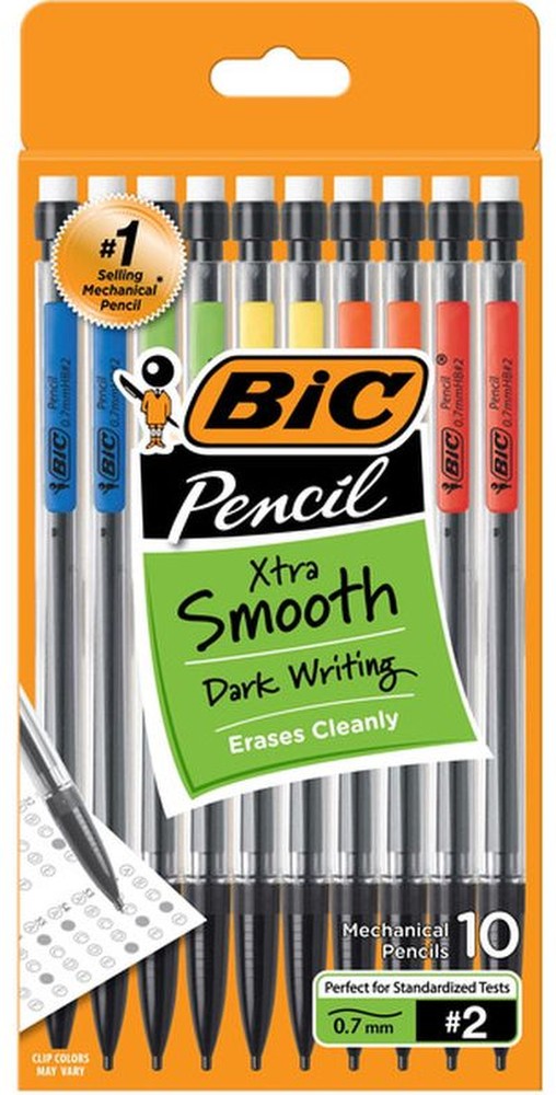 Mechanical Pencils, Xtra Smooth, 2 (0.7mm)