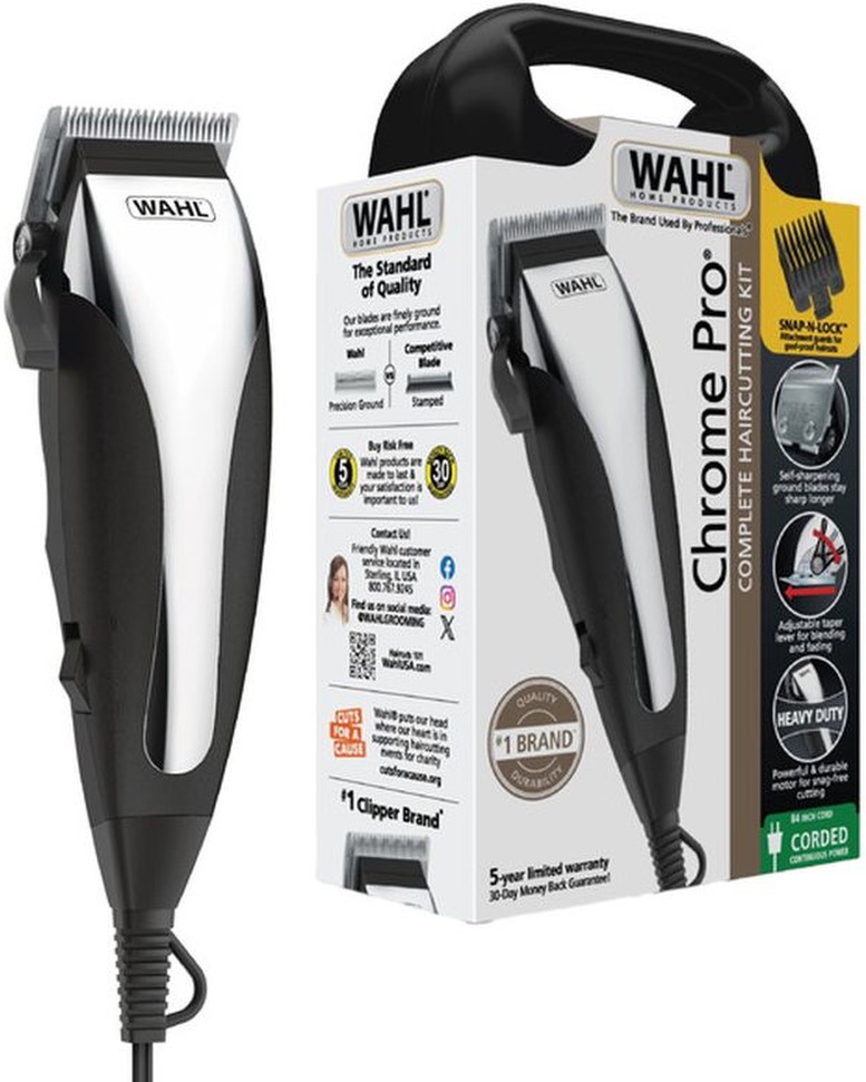 Complete Haircutting Kit, Chrome Pro