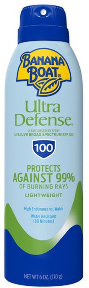 Ultra Defense Max Skin Protect Clear Spray Sunscreen Broad Spectrum