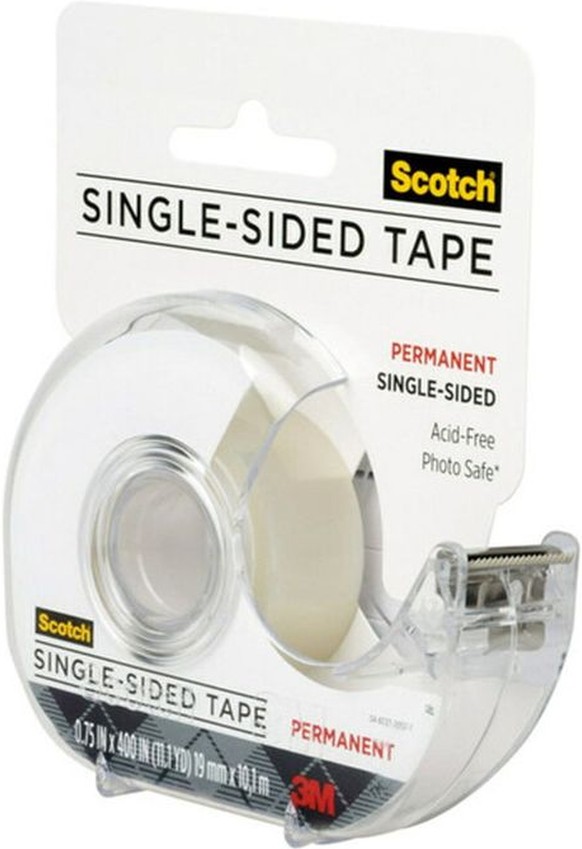 Tape, Permanent, Single-Sided, 11.1 Yards