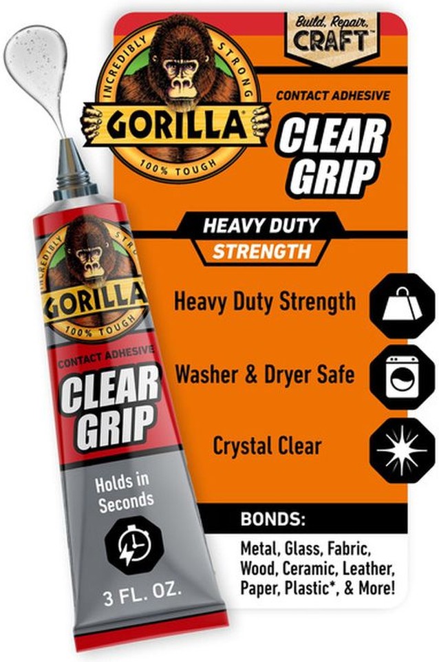 Crystal Clear Grip Contact Adhesive