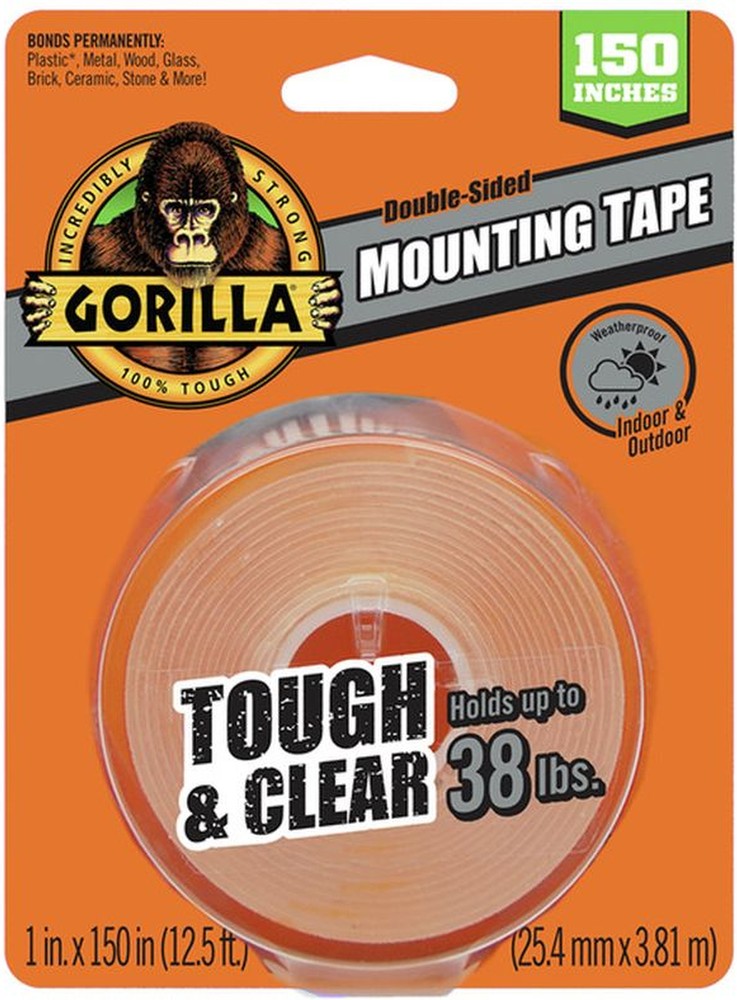 Tough & Clear Double Sided Mounting Tape