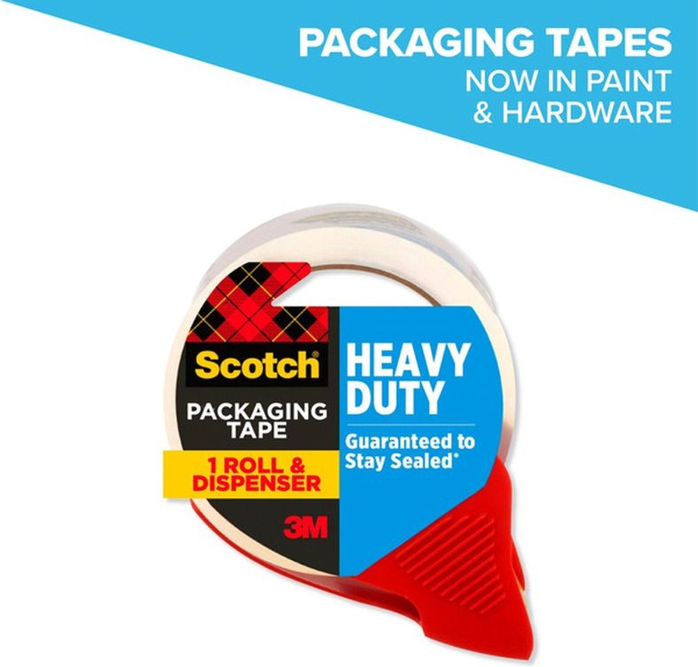 Clear Heavy Duty Packaging Tape Dispenser