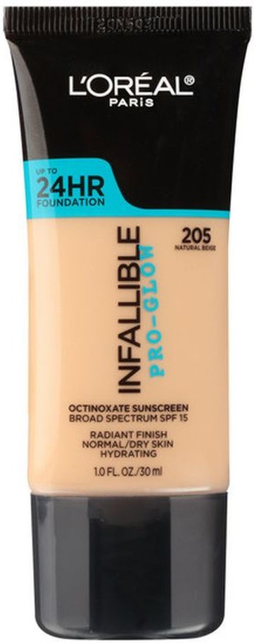 Pro-Glow SPF Foundation, 24HR Coverage, Natural Beige