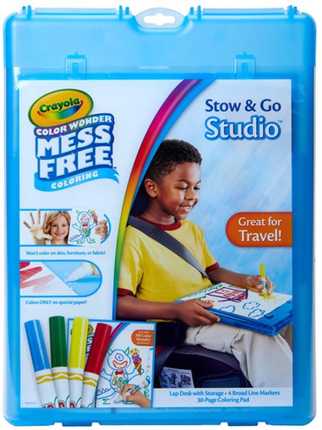 Color Wonder Stow & Go Studio Lap Desk With Storage