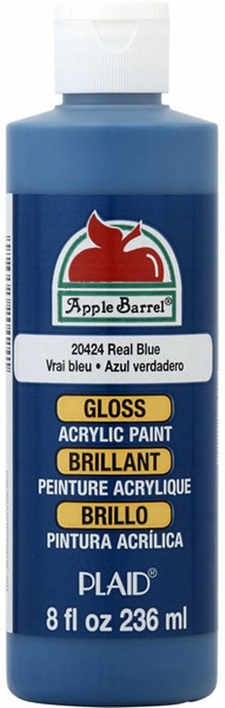 Real Blue Gloss Finish Acrylic Craft Paint