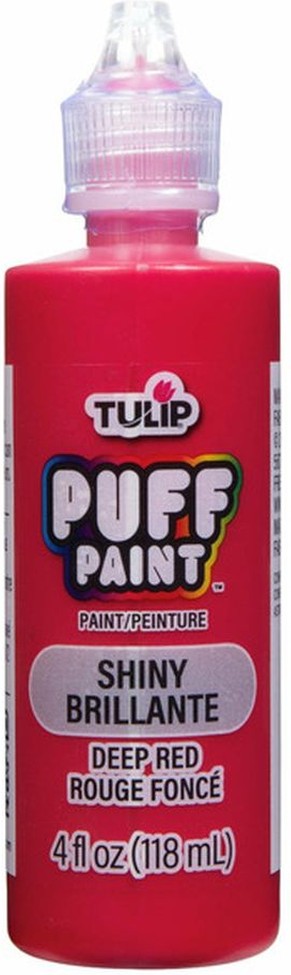 Duncan Slick Deep Red Dimensional Fabric Paint Squeeze Bottle