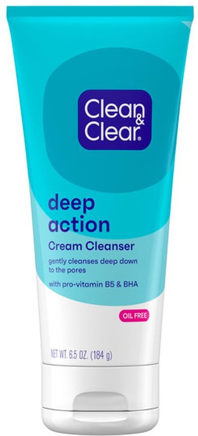 Oil-Free Deep Action Cream Facial Cleanser