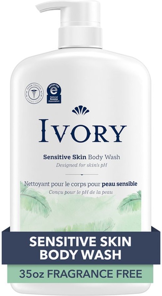 Mild & Gentle Body Wash, Fragrance-free