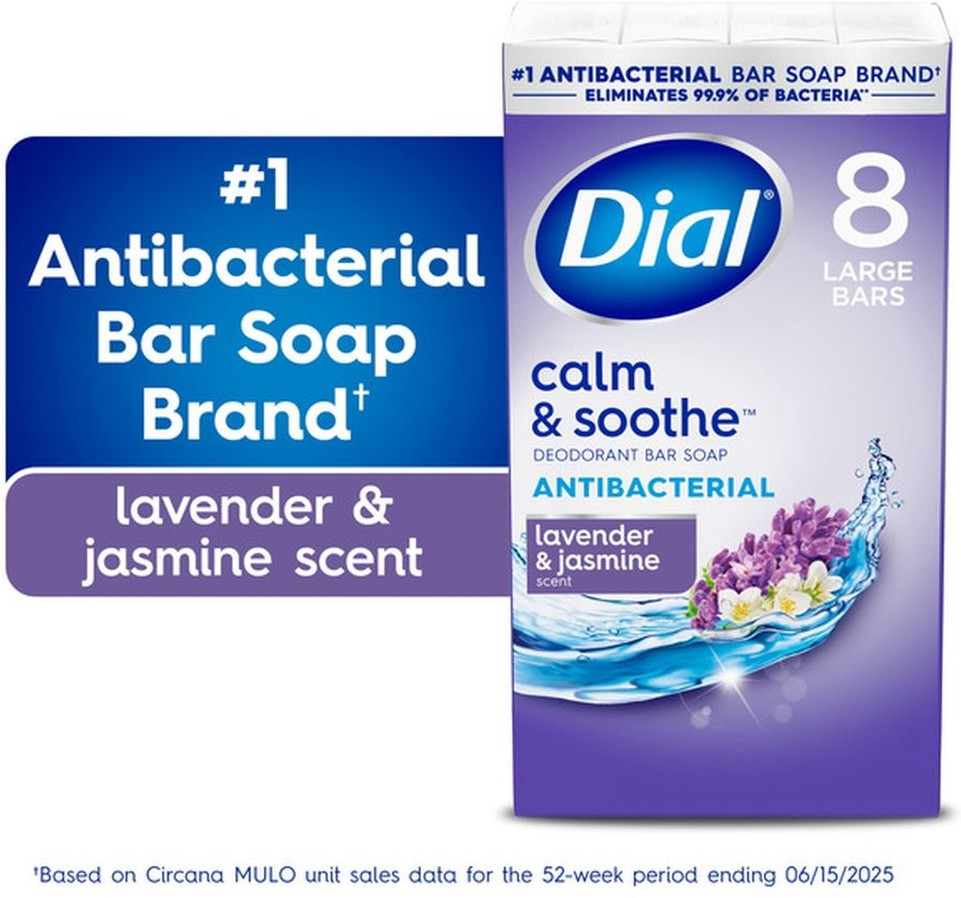 Deodorant Soap, Antibacterial, Lavender & Twilight Jasmine