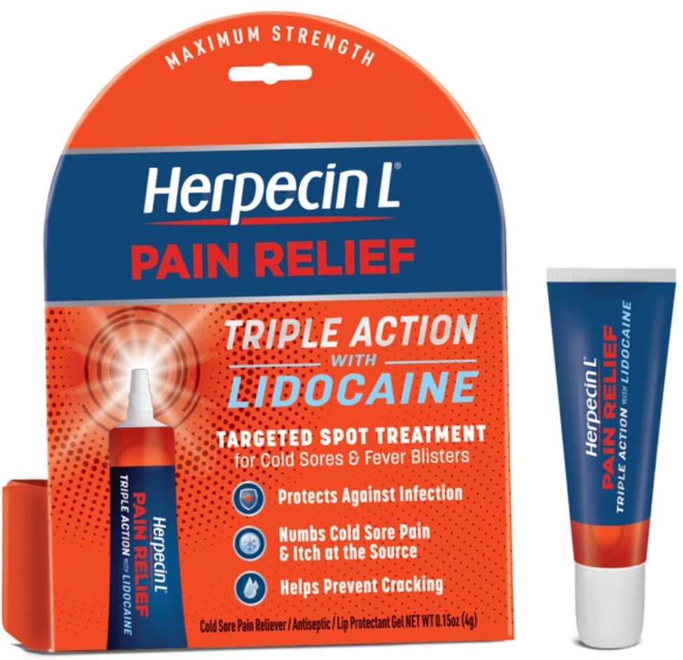 L Pain Relief, Maximum Strength, Triple Action with Lidocaine