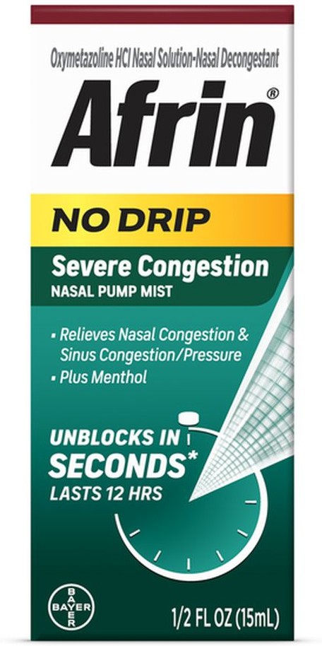 Severe Congestion, Maximum Strength, Plus Menthol, Pump Mist