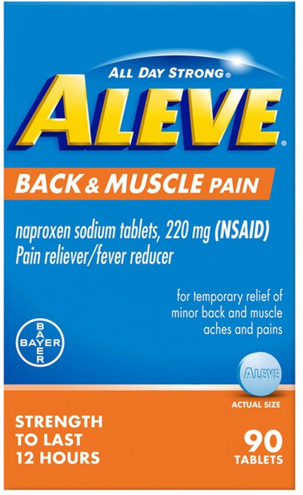 Back & Muscle Pain, 220 mg, Tablets