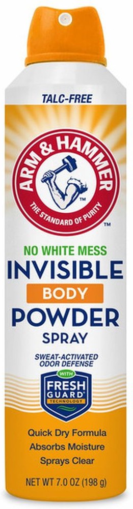 Body Spray, Invisible, Powder