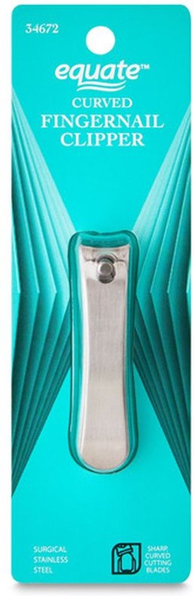 Curved Edge Fingernail Clippers