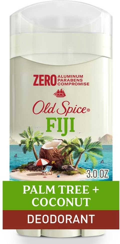 Men's Deodorant Aluminum-Free Fiji with Palm Tree