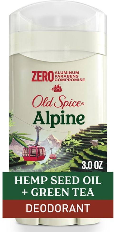 Men's Deodorant Aluminum-Free Alpine with Hemp Oil