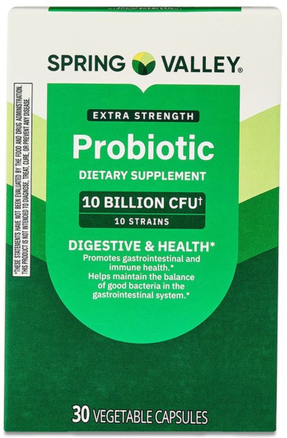 Extra Strength Probiotic Vegetable Capsules, 30 count