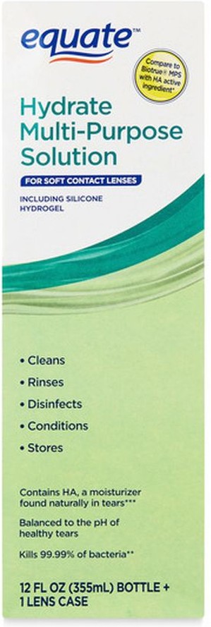 Hydrate Multi-Purpose Solution Liquid for Soft Contact Lenses