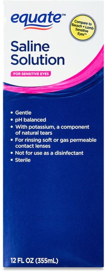 Saline Solution For Sensitive Eyes