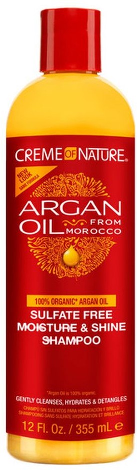 Shampoo, Moisture & Shine, Argan Oil, Sulfate-Free