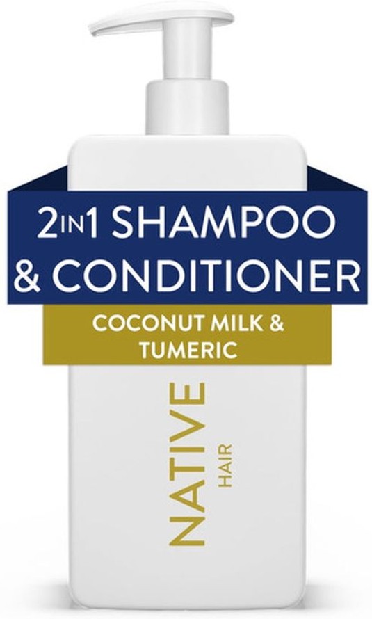 Coconut Milk & Turmeric Hair 2 In 1 Curl Care Shampoo & Conditioner