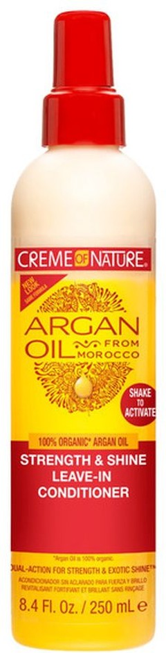 Conditioner, Leave-In, Strength & Shine, Argan Oil