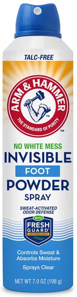 Foot Spray, Invisible, Powder