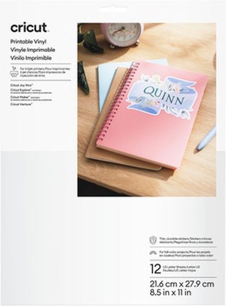 Printable Vinyl - US Letter - White