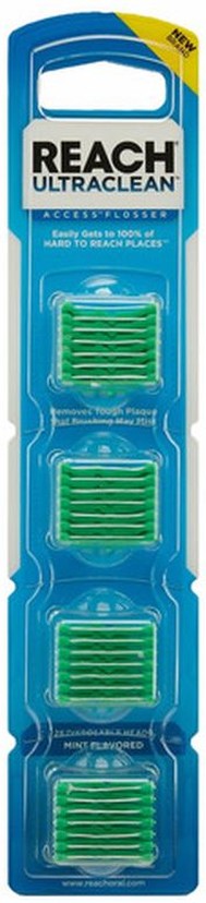 Flosser Refill Pack, Access, Mint Flavored