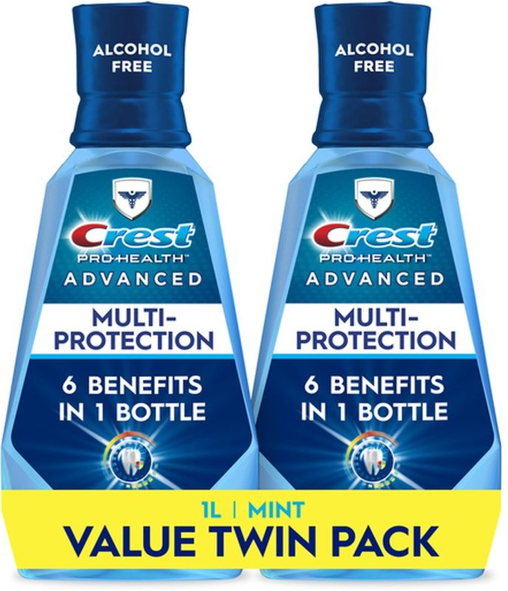 Pro-Health Advanced, Extra Deep Clean Mouthwash, Fresh Mint, 1 L