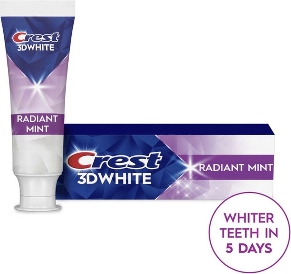 3D White Advanced Toothpaste, Radiant Mint